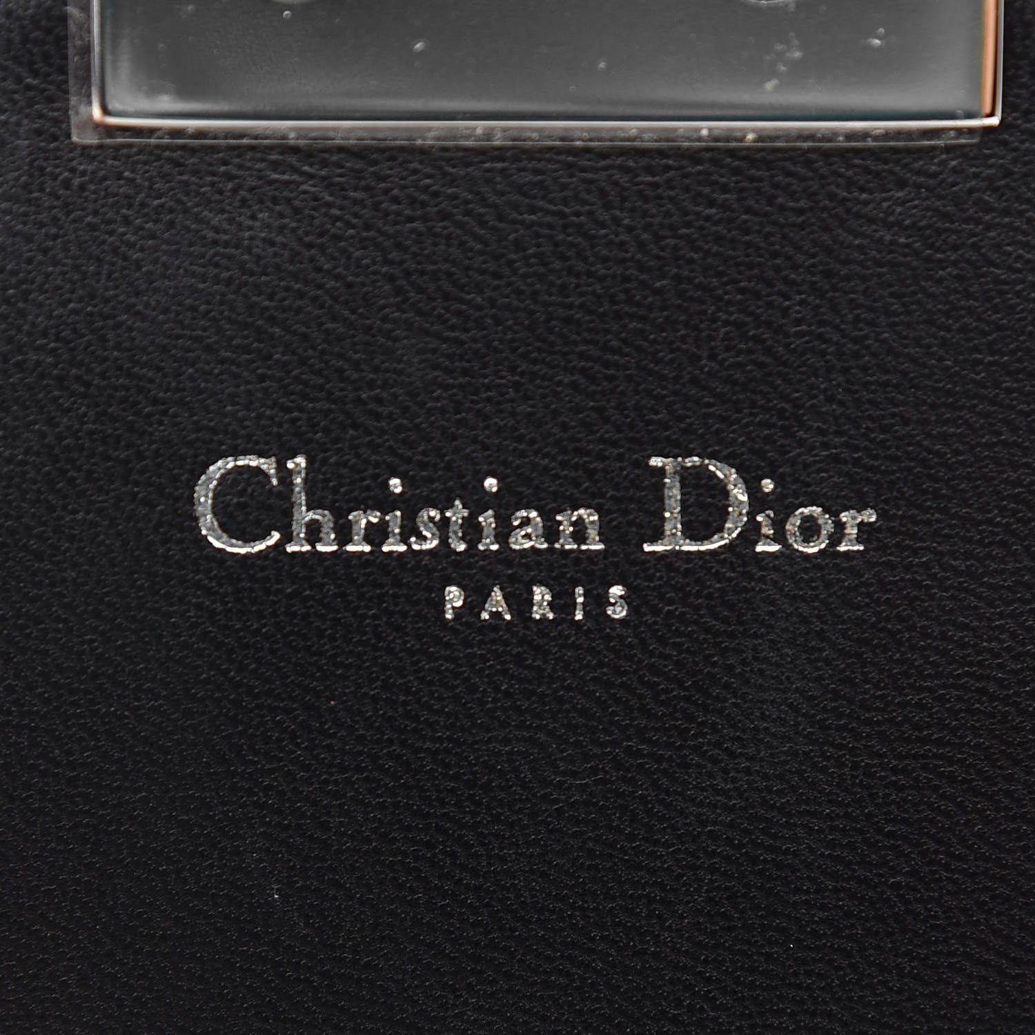 Christian Dior Lambskin Cannage Miss Dior Promenade Pouch Black 6 of 9