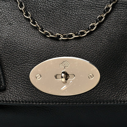 Mulberry Glossy Goatskin Small Lily Flap Black 8 of 10