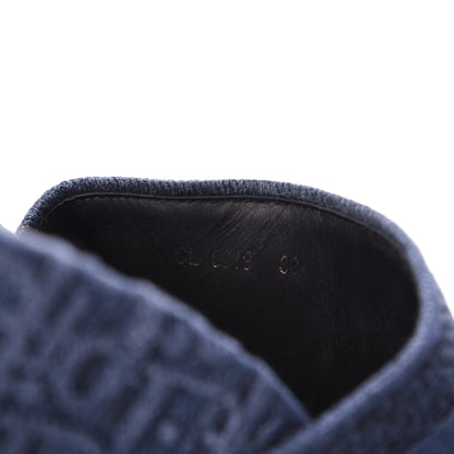Christian Dior Oblique Denim D-Way Platform Sandal 38 Blue 8 of 9