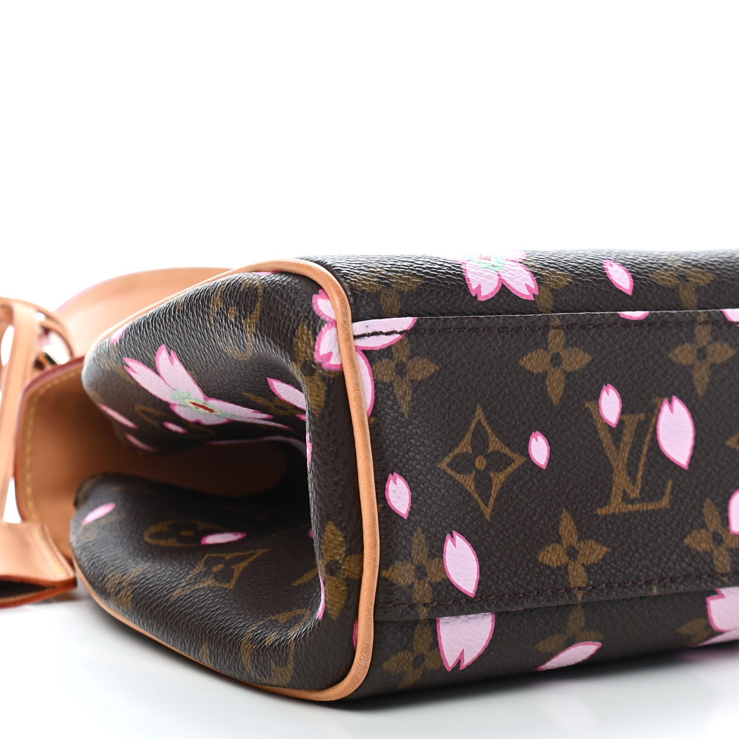 Louis Vuitton Monogram Cherry Blossom Sac Retro Bag Brown 9 of 10