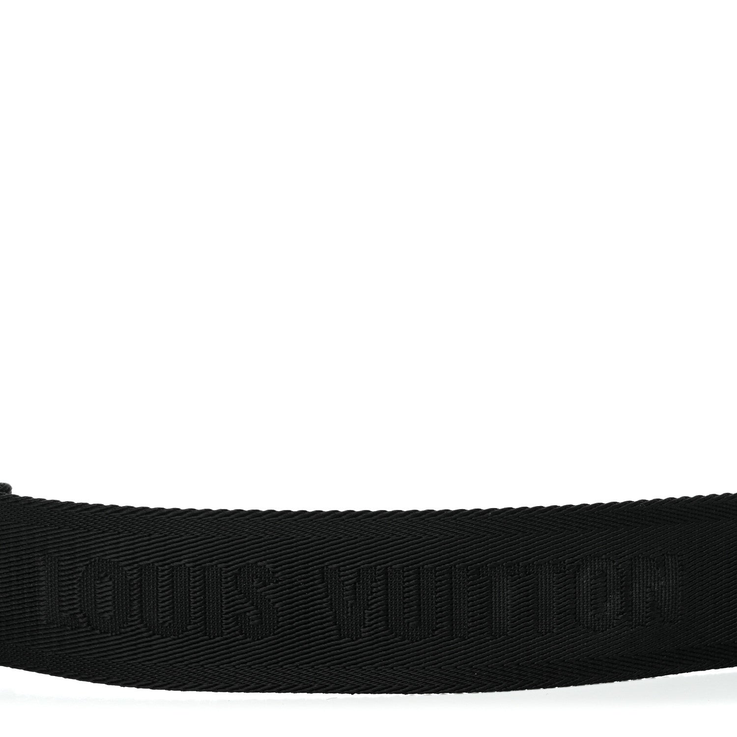 Louis Vuitton Jacquard Canvas Keepall Bandouliere Adjustable Shoulder Strap Black 3 of 4