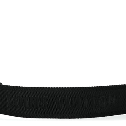 Louis Vuitton Jacquard Canvas Keepall Bandouliere Adjustable Shoulder Strap Black 3 of 4