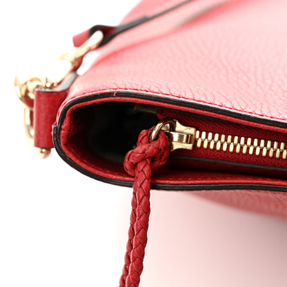 Gucci Calfskin Bamboo Tassel Top Handle Tote Red 12 of 12