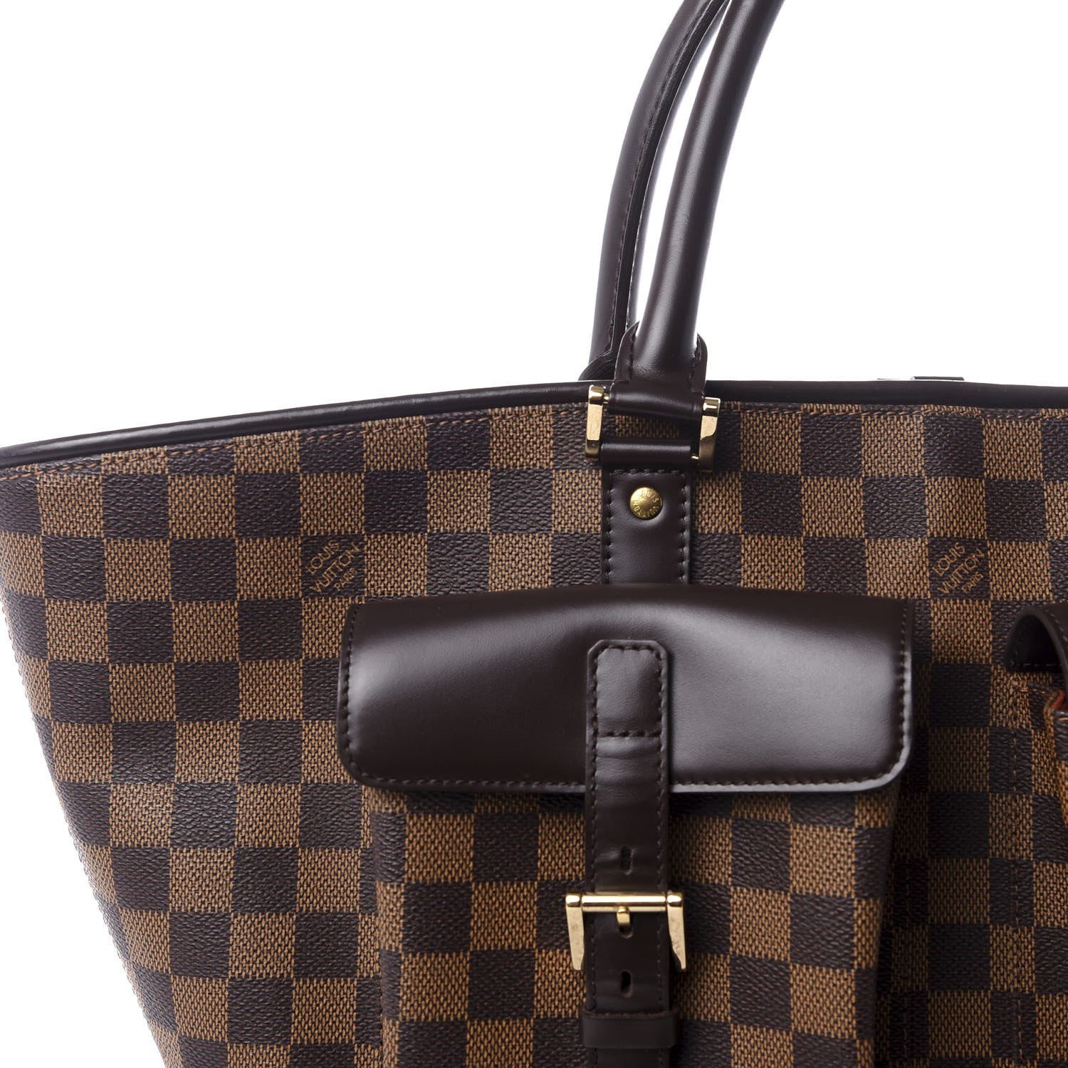 Louis Vuitton Damier Ebene Manosque GM 10 of 10