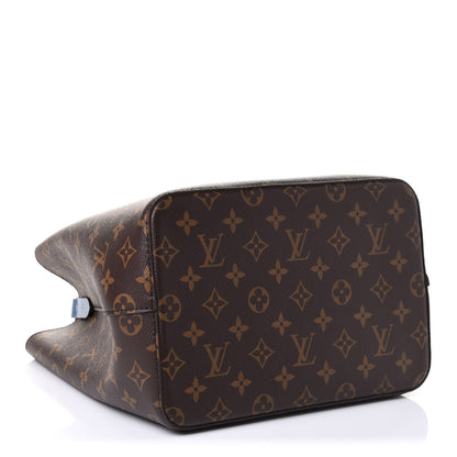 Louis Vuitton Monogram Neonoe MM Blue Jean 4 of 11