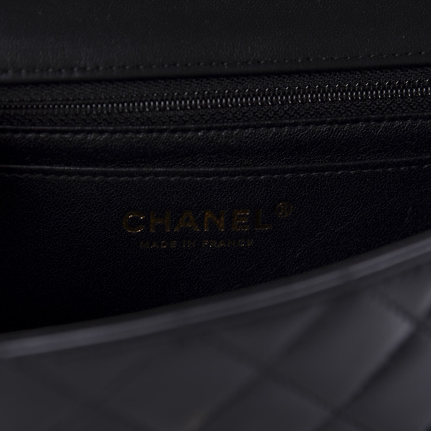 Chanel Lambskin Quilted Mini Rectangular Flap Black 8 of 11