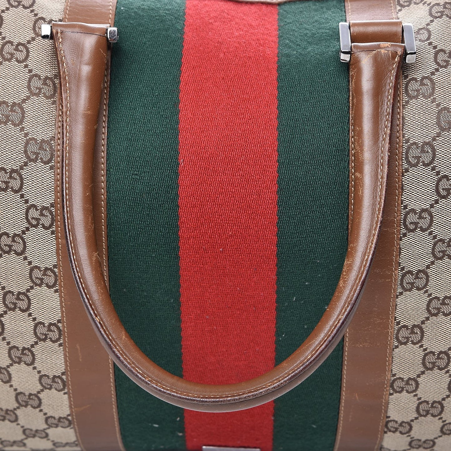 Monogram Web Duffle Bag