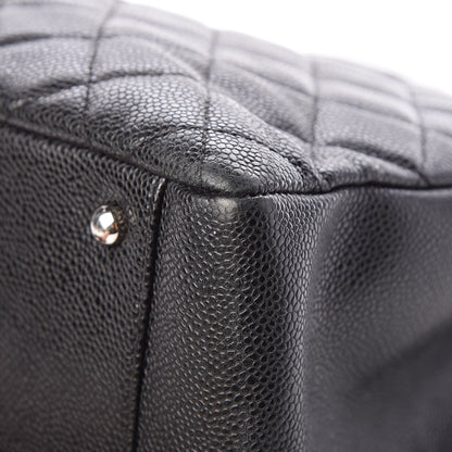 Chanel Caviar Quilted XL Grand Shopping Tote GST Black 10 of 12