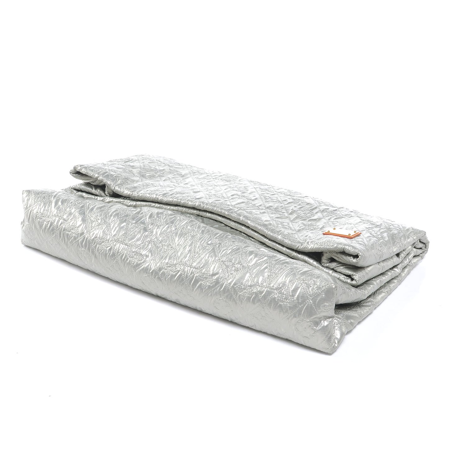 Jacquard Quilted Monogram Limelight Clutch GM Perle