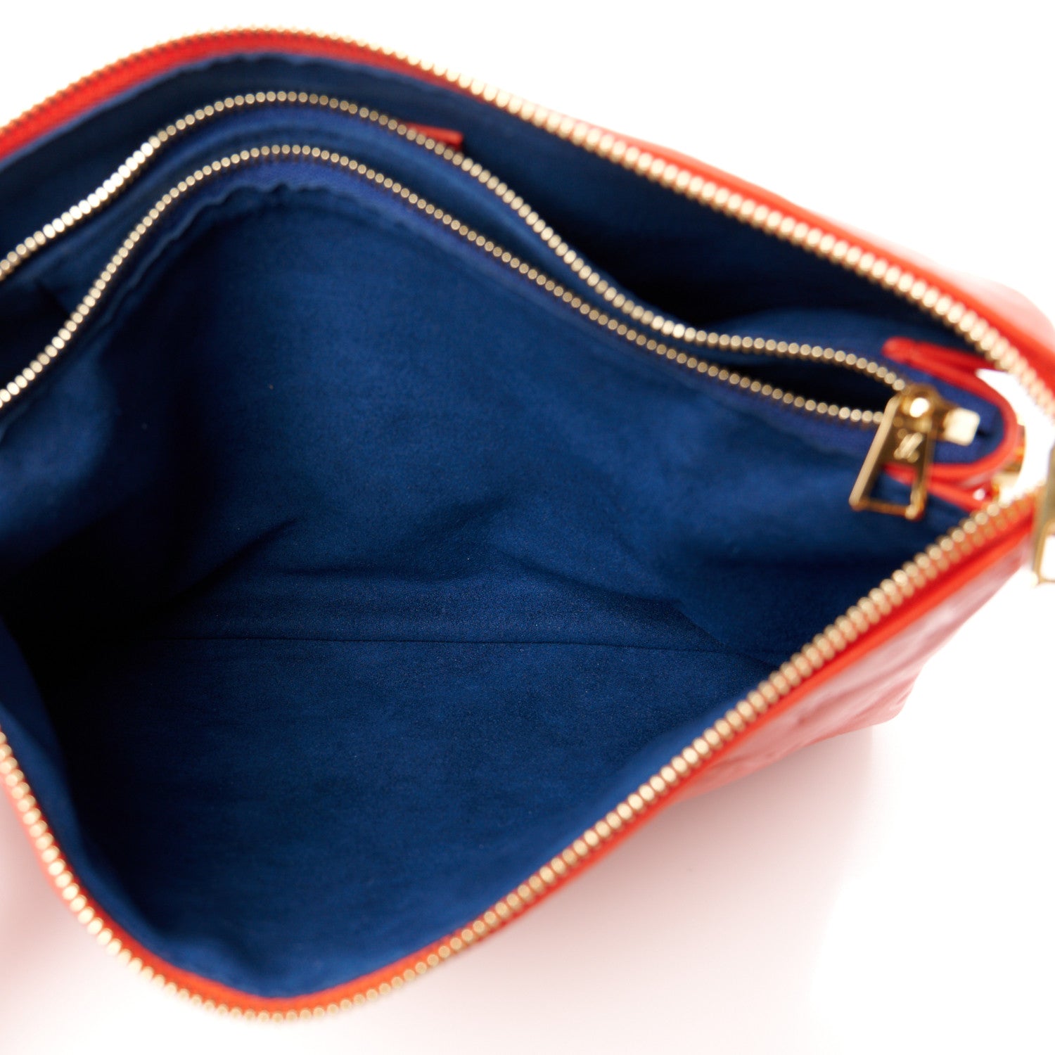 Louis Vuitton Lambskin Embossed Monogram Coussin PM Red 7 of 11