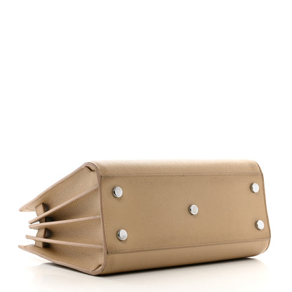 Saint Laurent Grained Calfskin Baby Sac De Jour Dark Beige 4 of 14