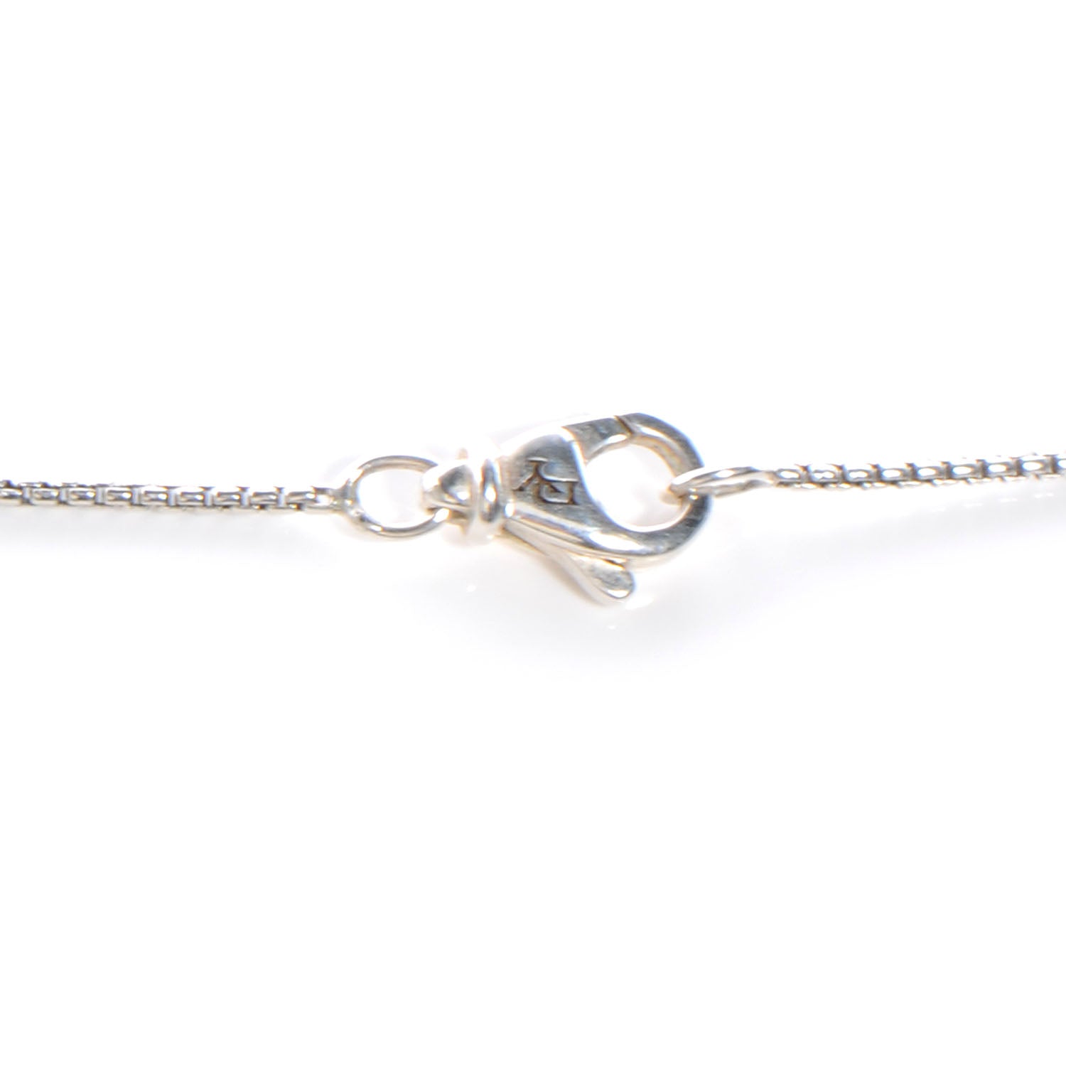 David Yurman Sterling Silver Confetti Pendant Necklace Green 4 of 5