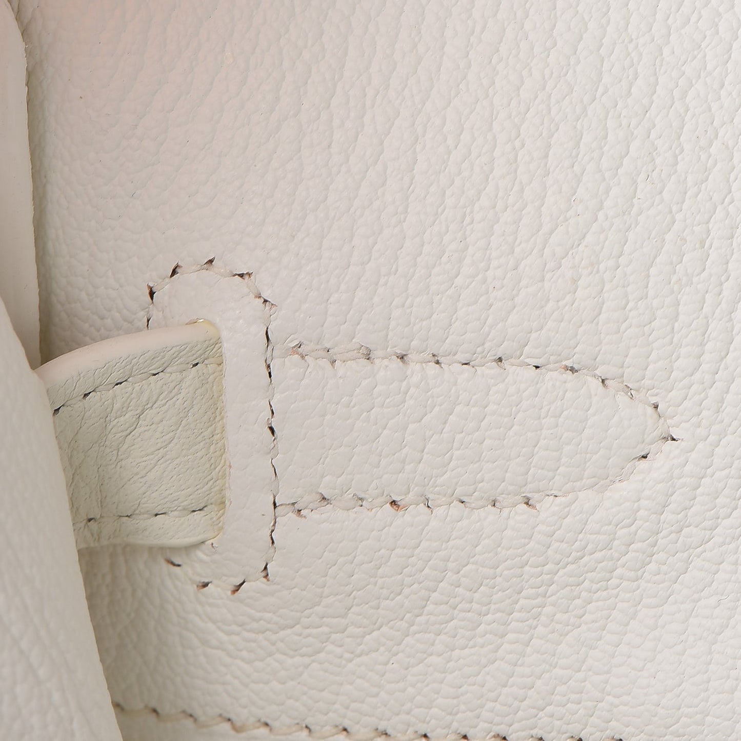 Taurillon Clemence Birkin 35 White