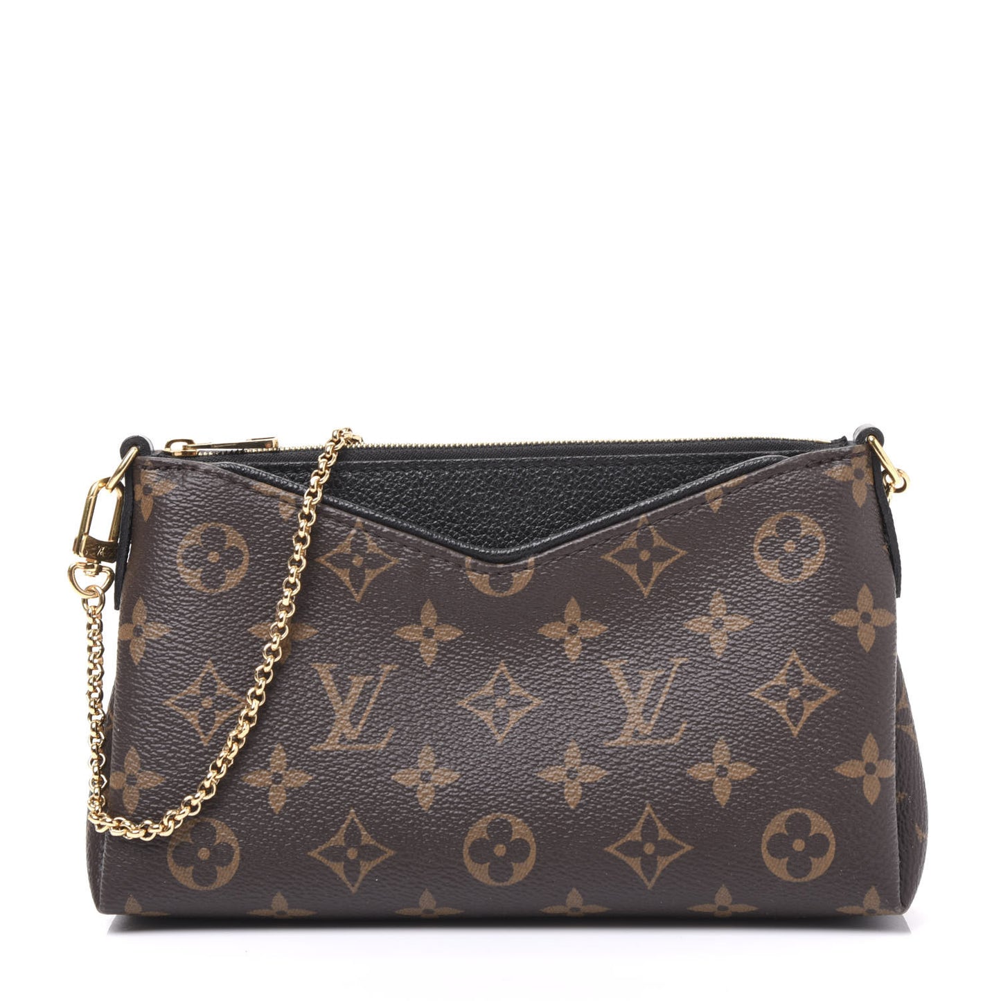 Monogram Pallas Clutch Black