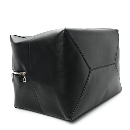 Loewe Shiny Calfskin Puzzle Fold Duffle Black 4 of 13