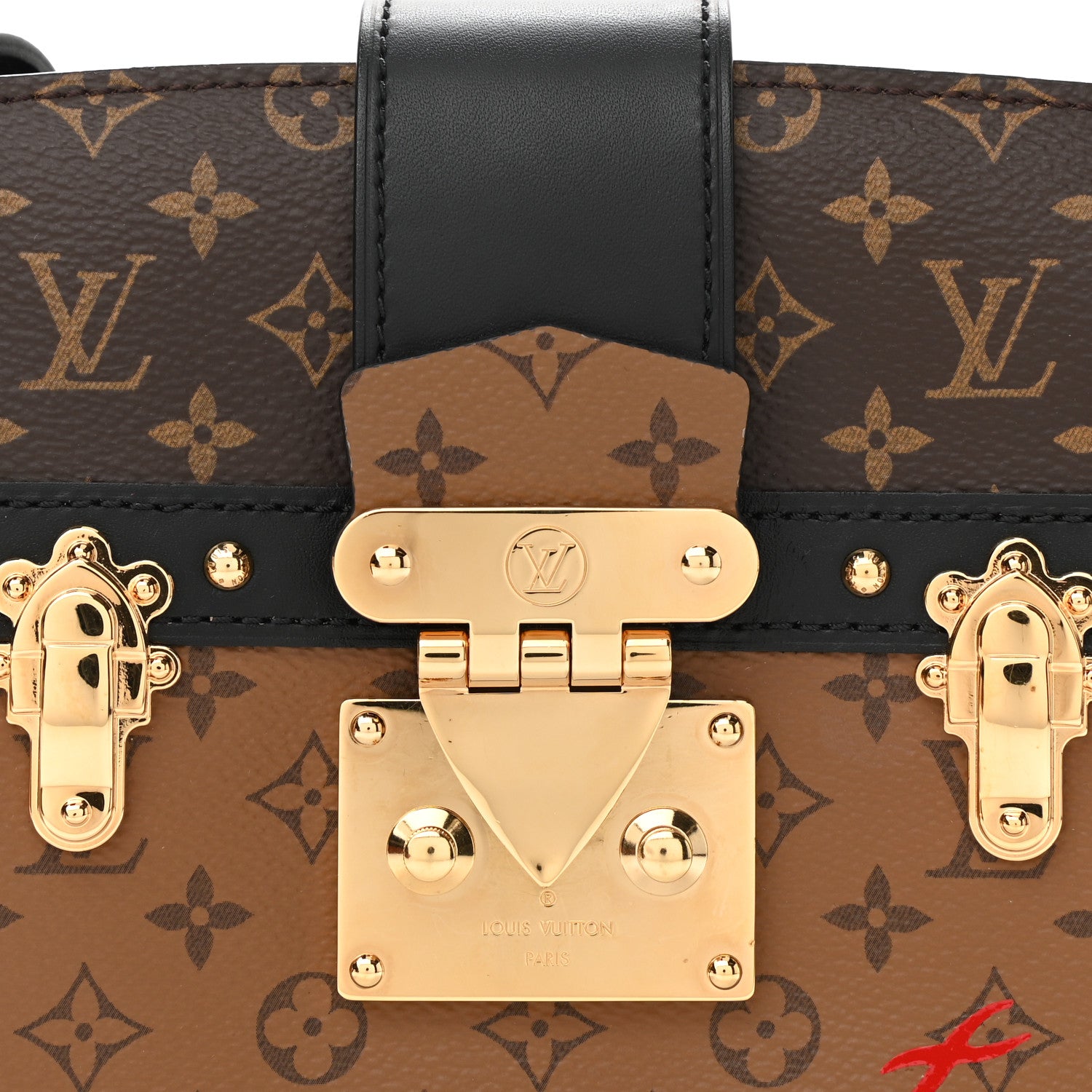 Louis Vuitton Reverse Monogram Trunk Clutch 7 of 10
