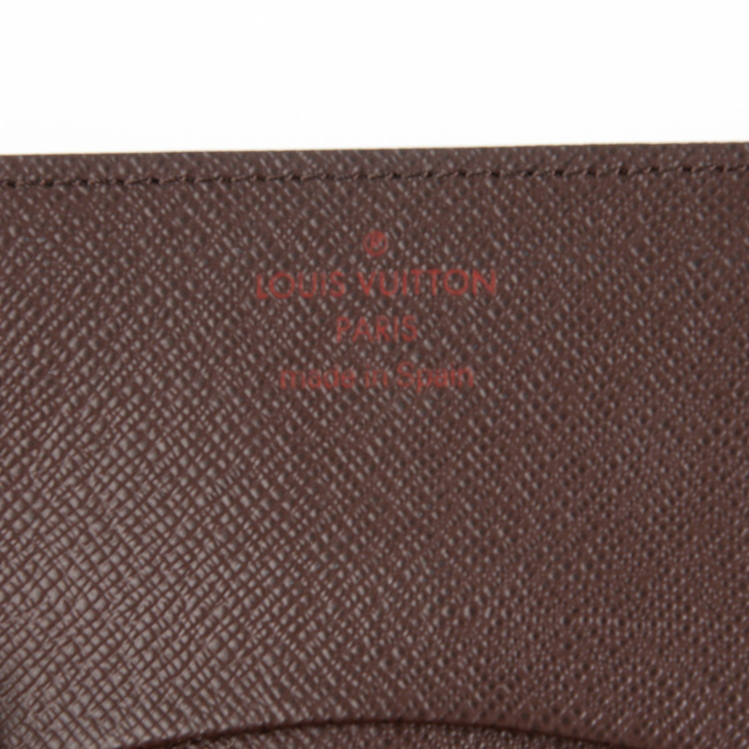 Louis Vuitton Damier Ebene Business Card Holder 7 of 8
