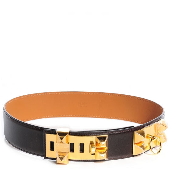 Box Collier De Chien CDC Belt 75 Chocolate