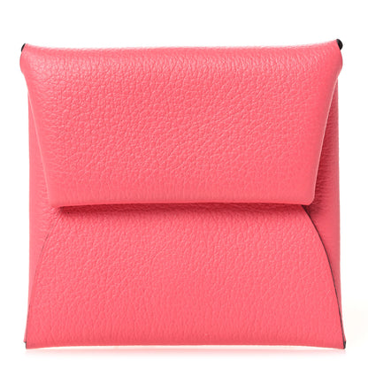 Hermes Evercolor Bastia Coin Purse Rose Azalee 1 of 7