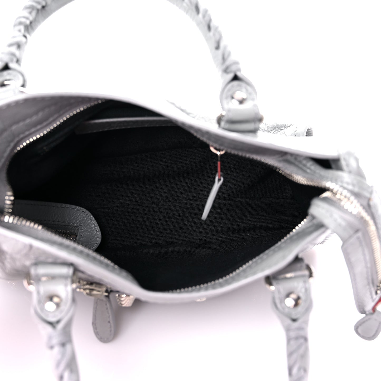 Agneau Giant 12 Silver Hardware Mini City Gris Haussmannien