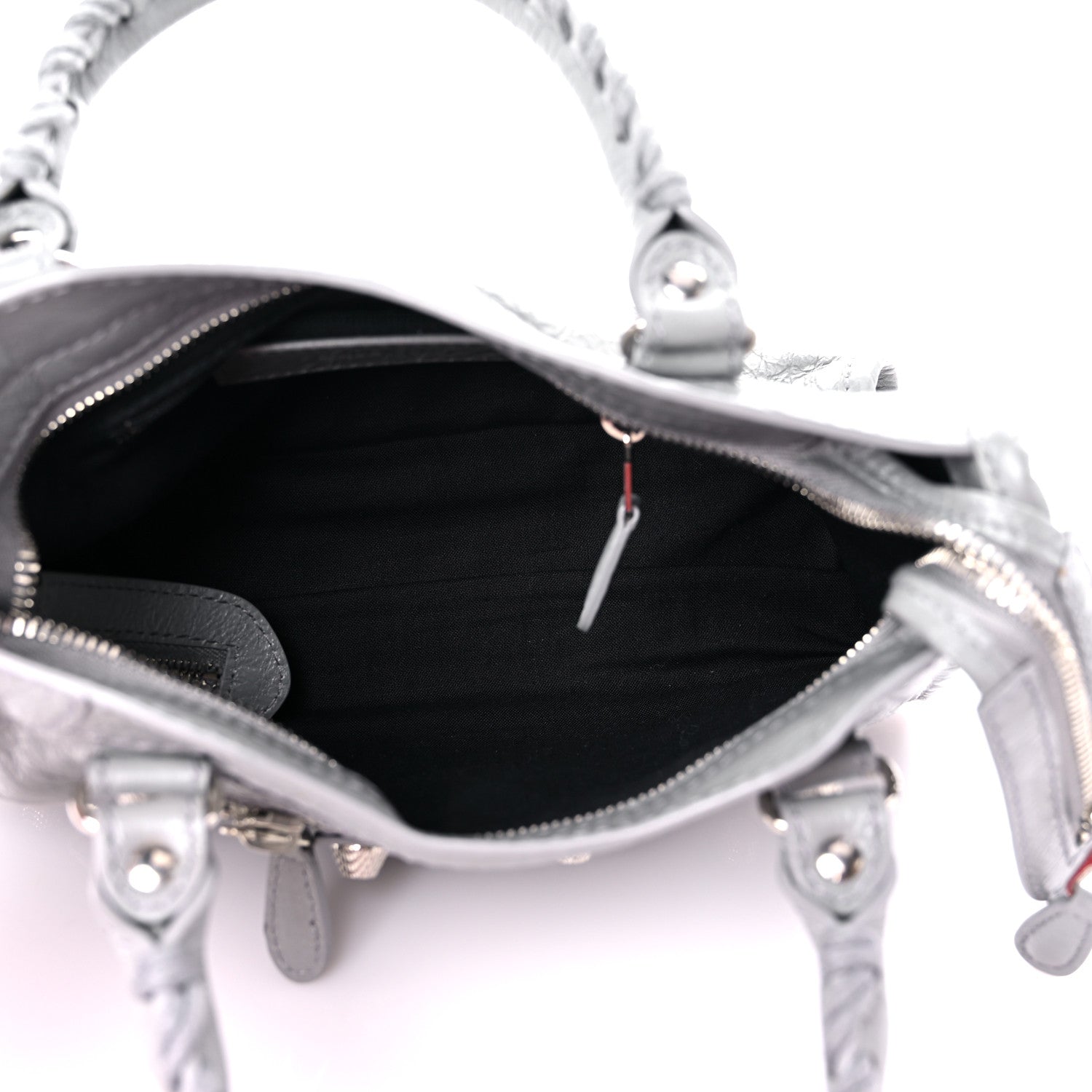 Balenciaga Agneau Giant 12 Silver Hardware Mini City Gris Haussmannien 5 of 11