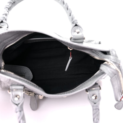 Balenciaga Agneau Giant 12 Silver Hardware Mini City Gris Haussmannien 5 of 11
