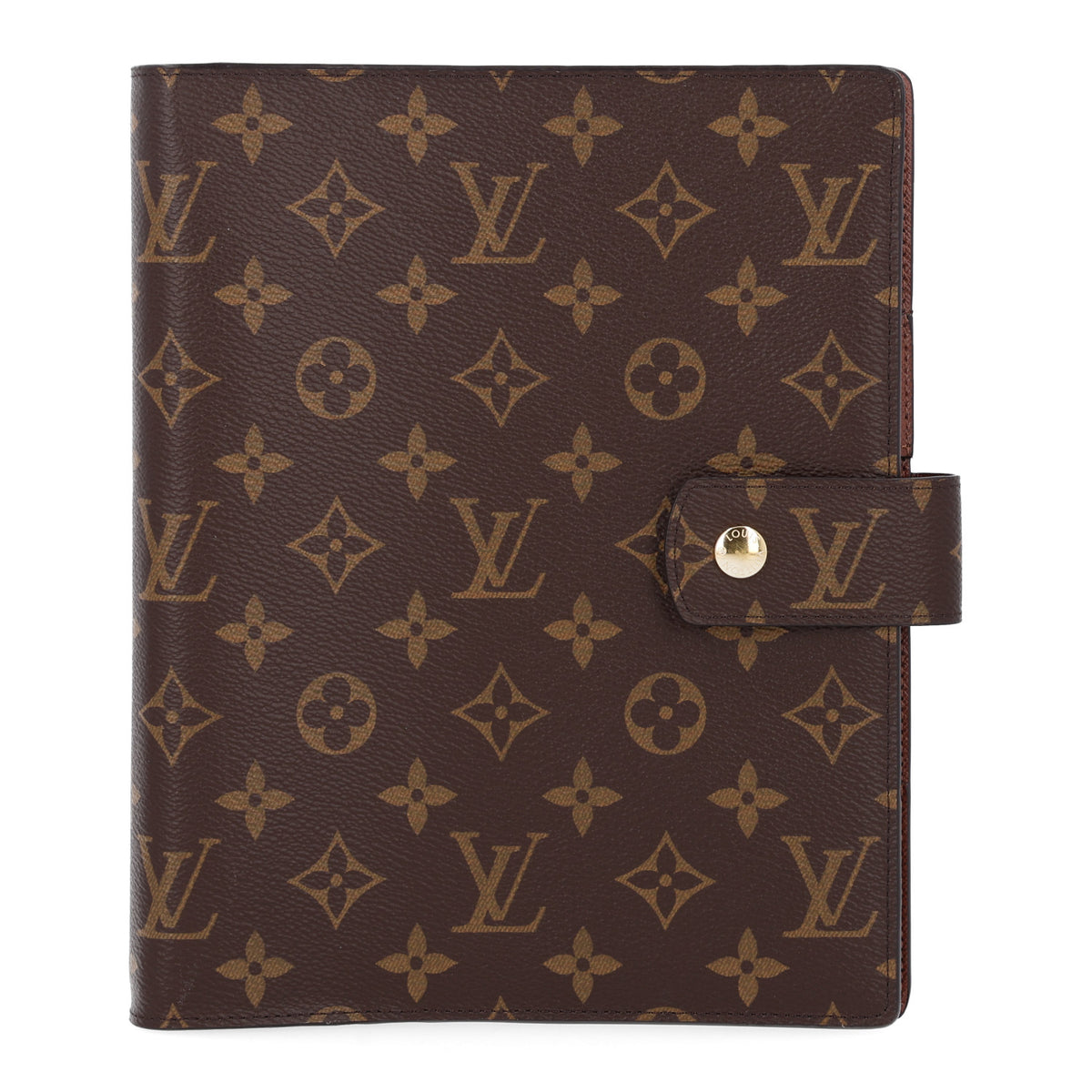 Monogram Large Ring Agenda Cover
