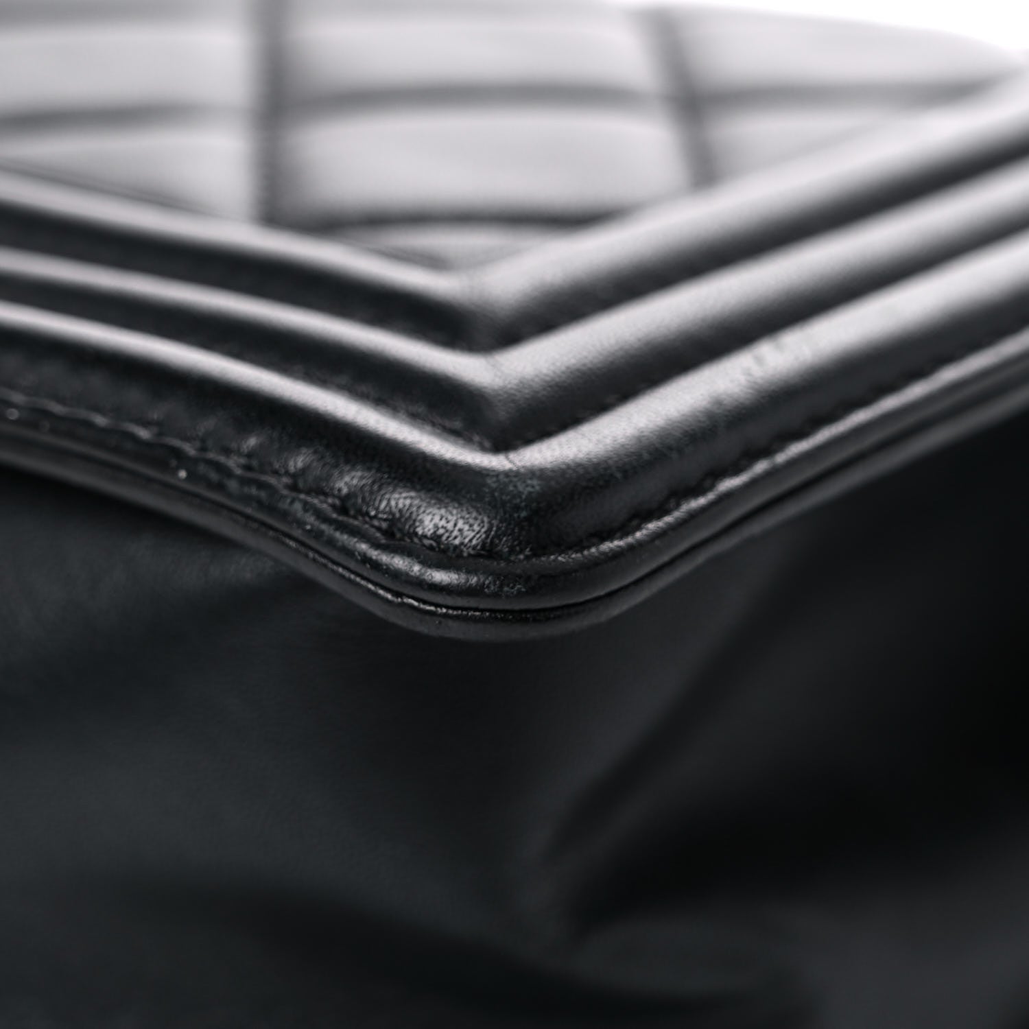 Chanel Calfskin Quilted Medium Boy Flap Black 12 of 24
