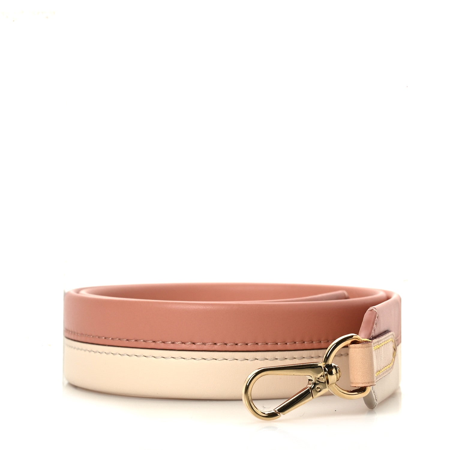 Louis Vuitton Calfskin Cluny BB Shoulder Strap Creme Vieux Rose 1 of 3