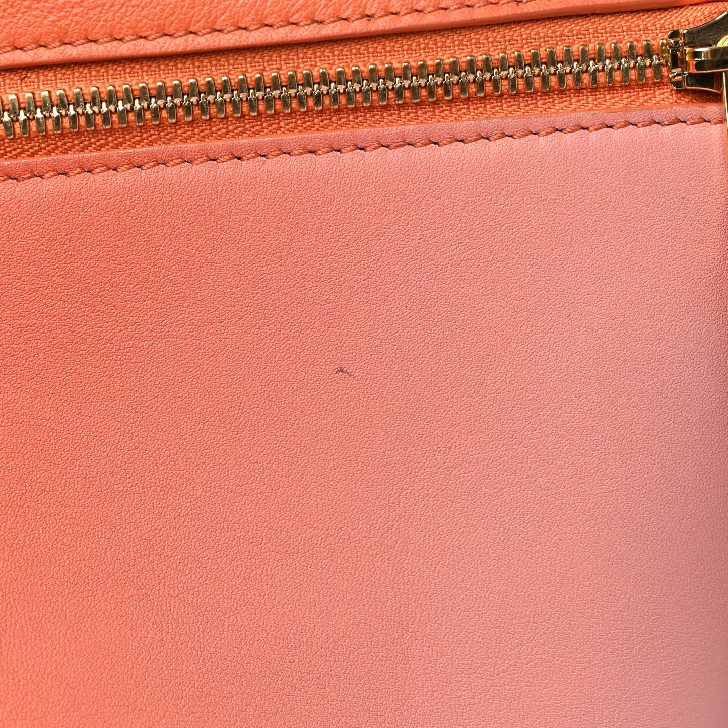 Calfskin Paula's Ibiza Degrade Mini Puzzle Bag Orange