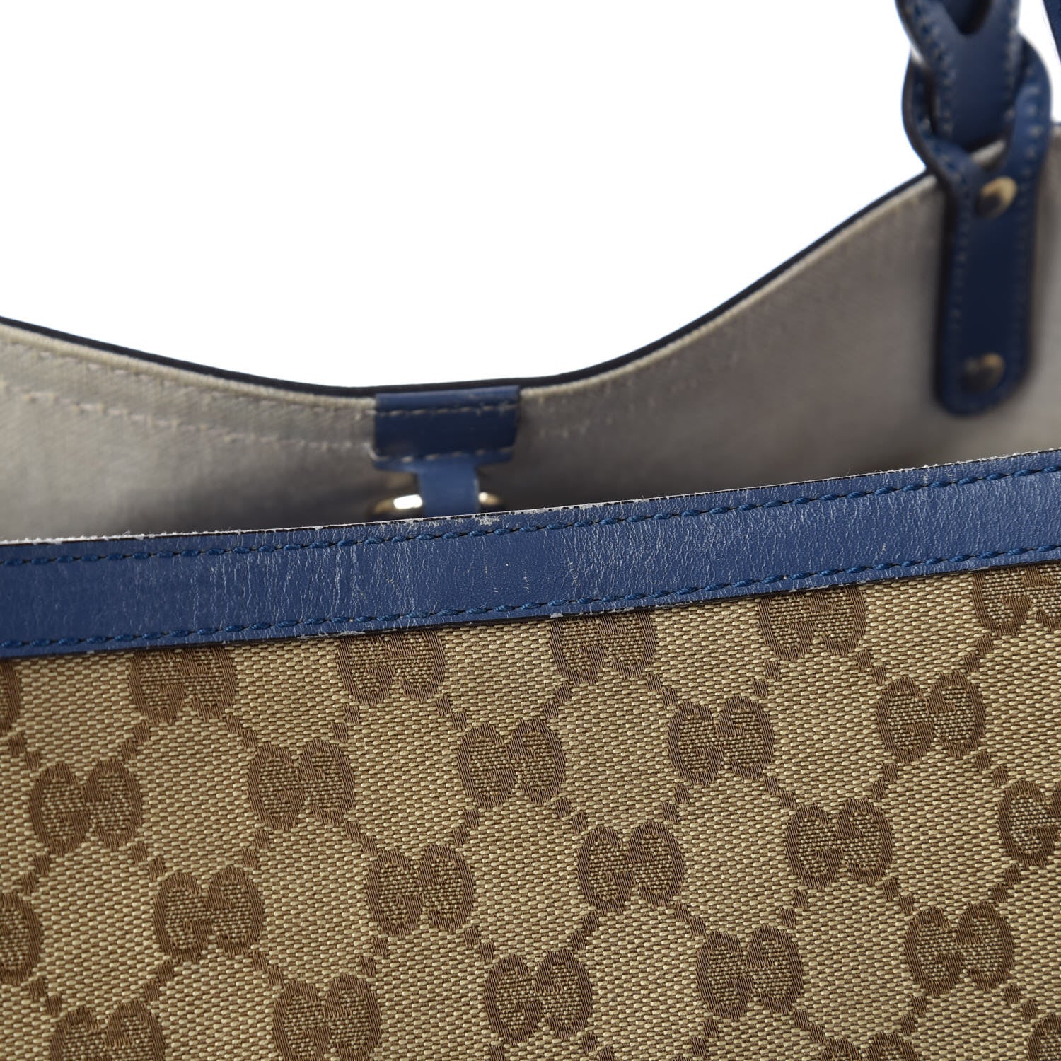 Gucci Monogram Medium Craft Tote Turquoise 19 of 30