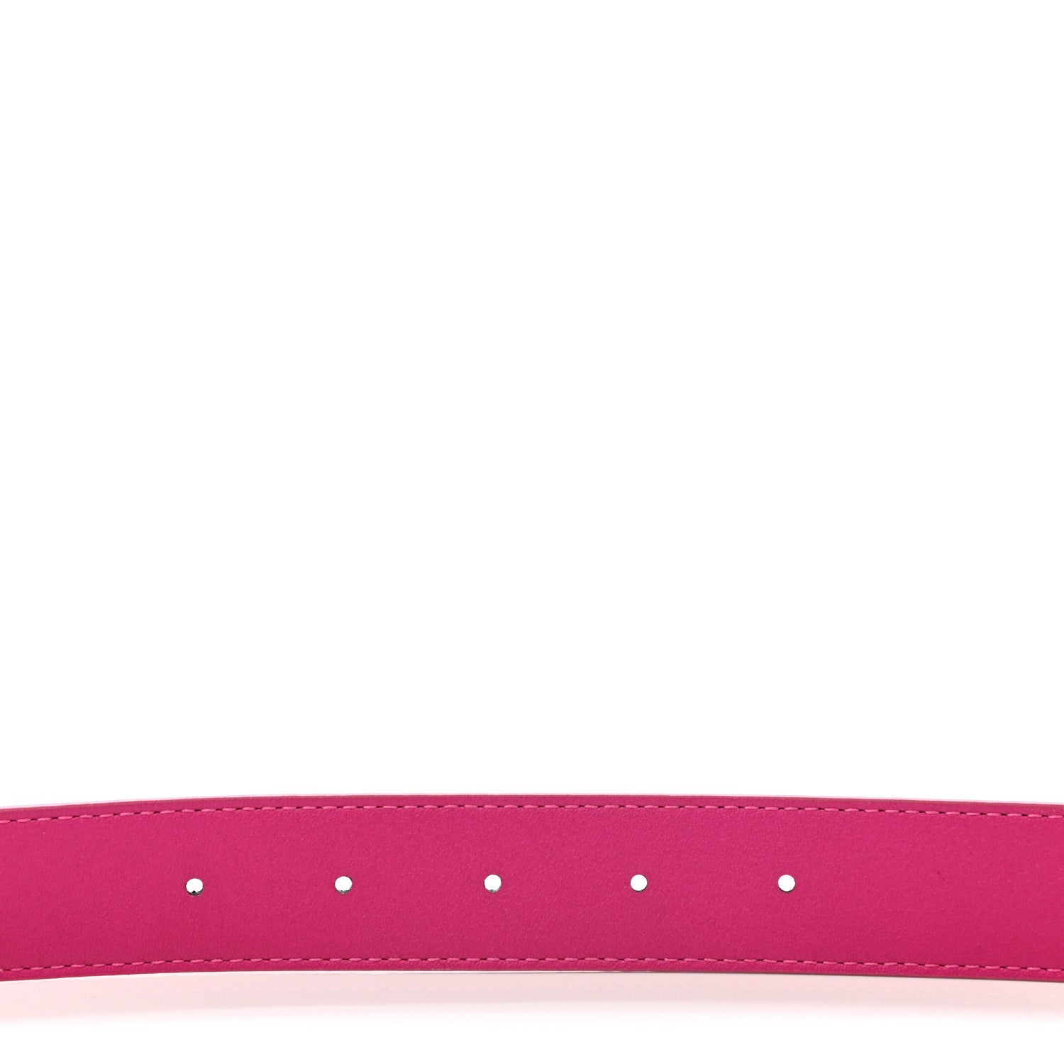 Louis Vuitton Calfskin Monogram 30mm LV Initiales Reversible Belt 80 32 Pink 4 of 6