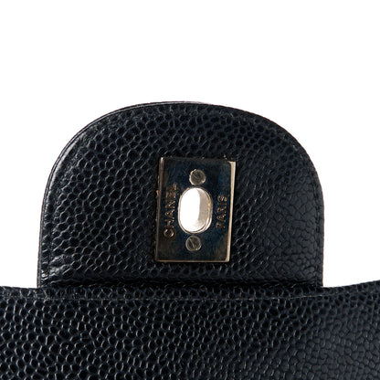 Chanel Caviar Quilted Maxi Single Flap Black 7 of 11