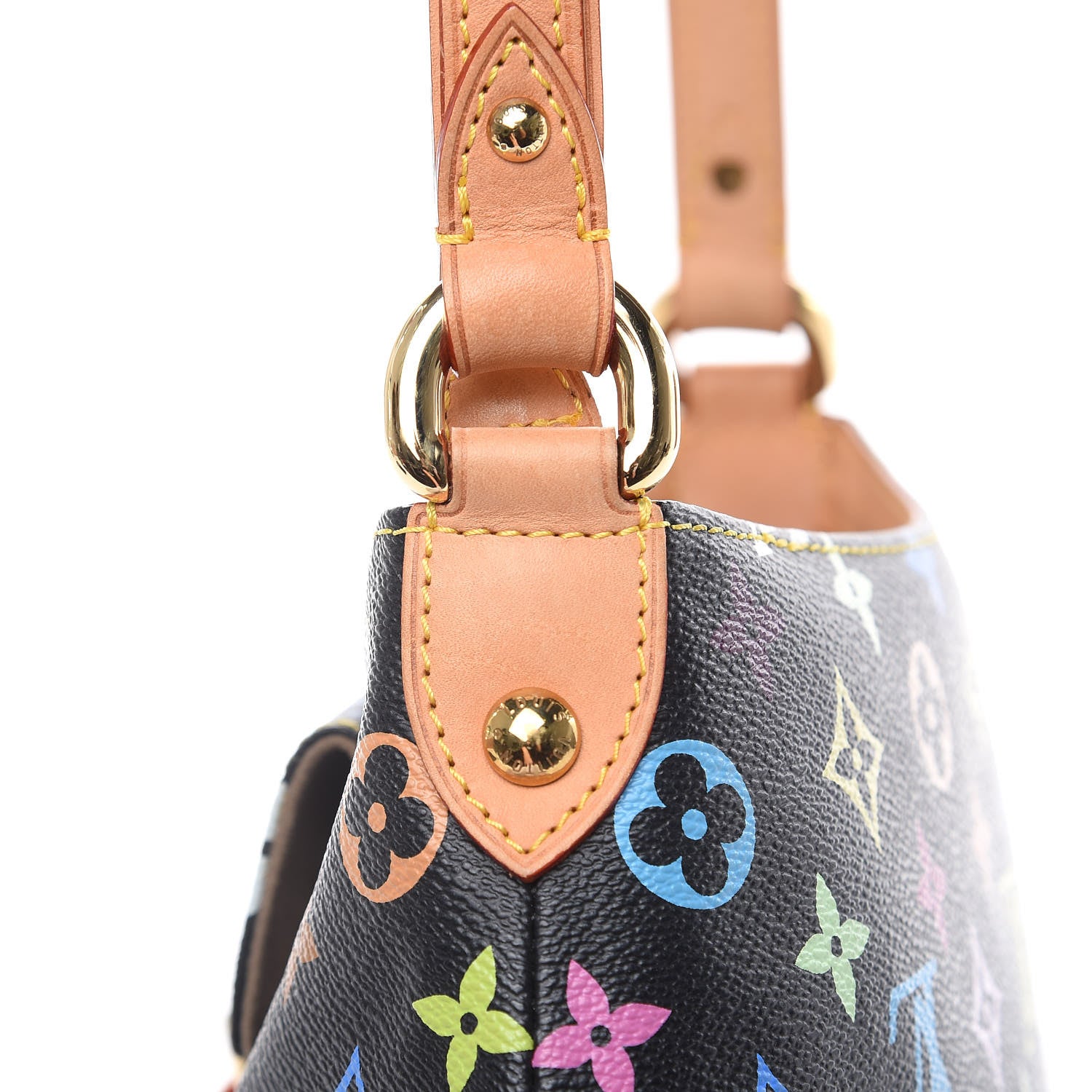 Louis Vuitton Monogram Multicolor Eliza Black 10 of 14