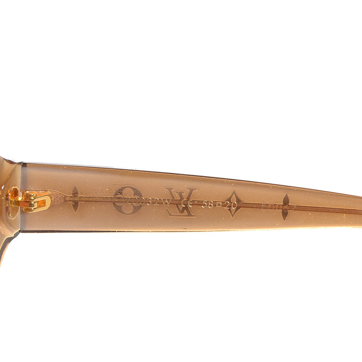 Louis Vuitton Obsession Rond Sunglasses Z0032W Glitter Honey 5 of 5