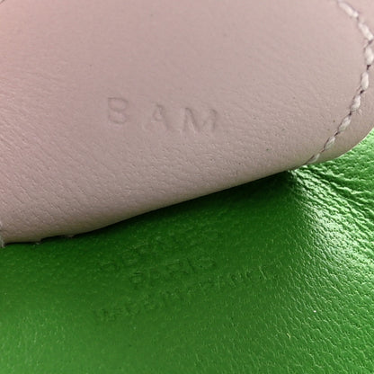 Hermes Milo Lambskin Grigri Rodeo Horse Bag Charm MM Vert Yucca Vert Criquet Mauve Pale 3 of 4