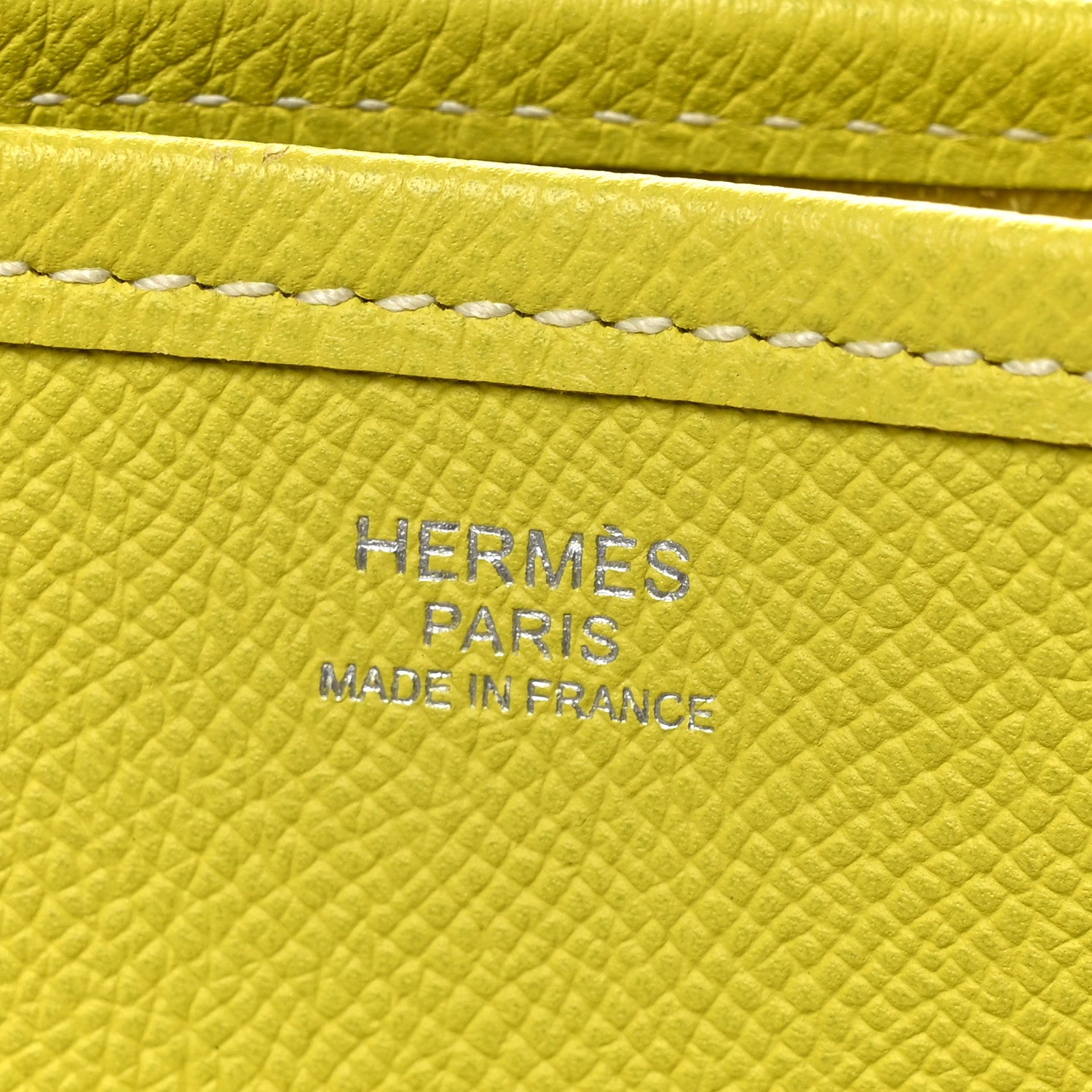 Hermes Epsom Evelyne III GM Lime 7 of 10