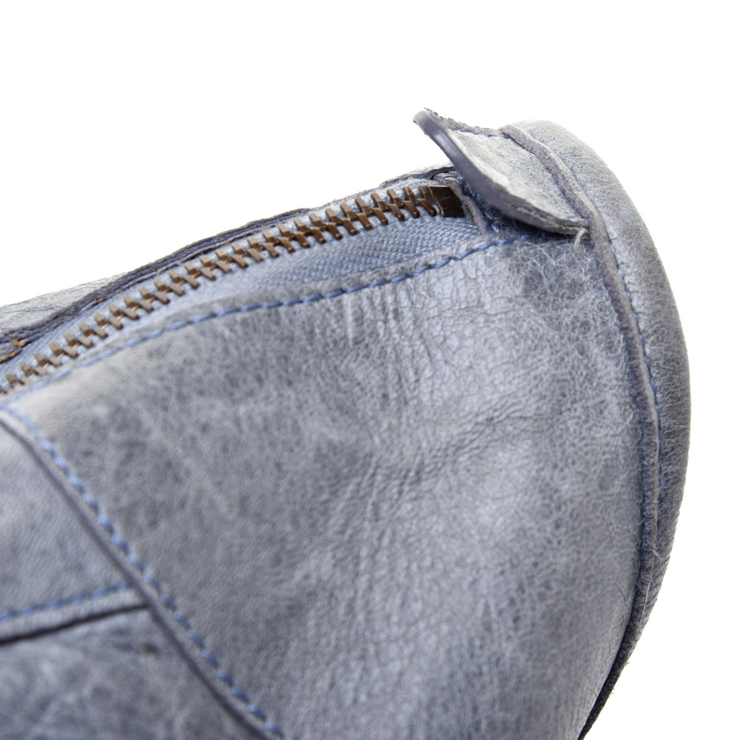 Balenciaga Agneau Classic Hardware Work Bleu Glacier 11 of 12