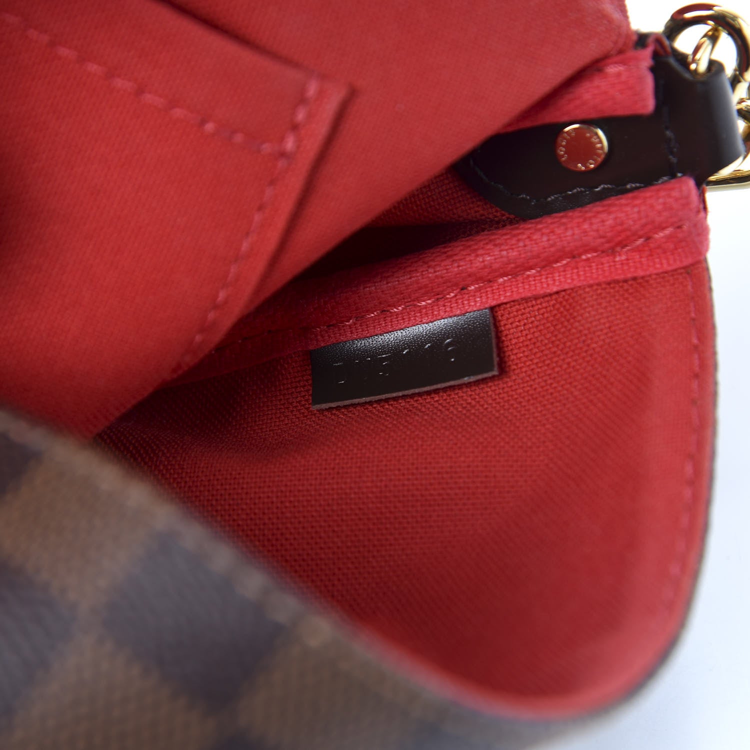 Louis Vuitton Damier Ebene Favorite PM 8 of 10