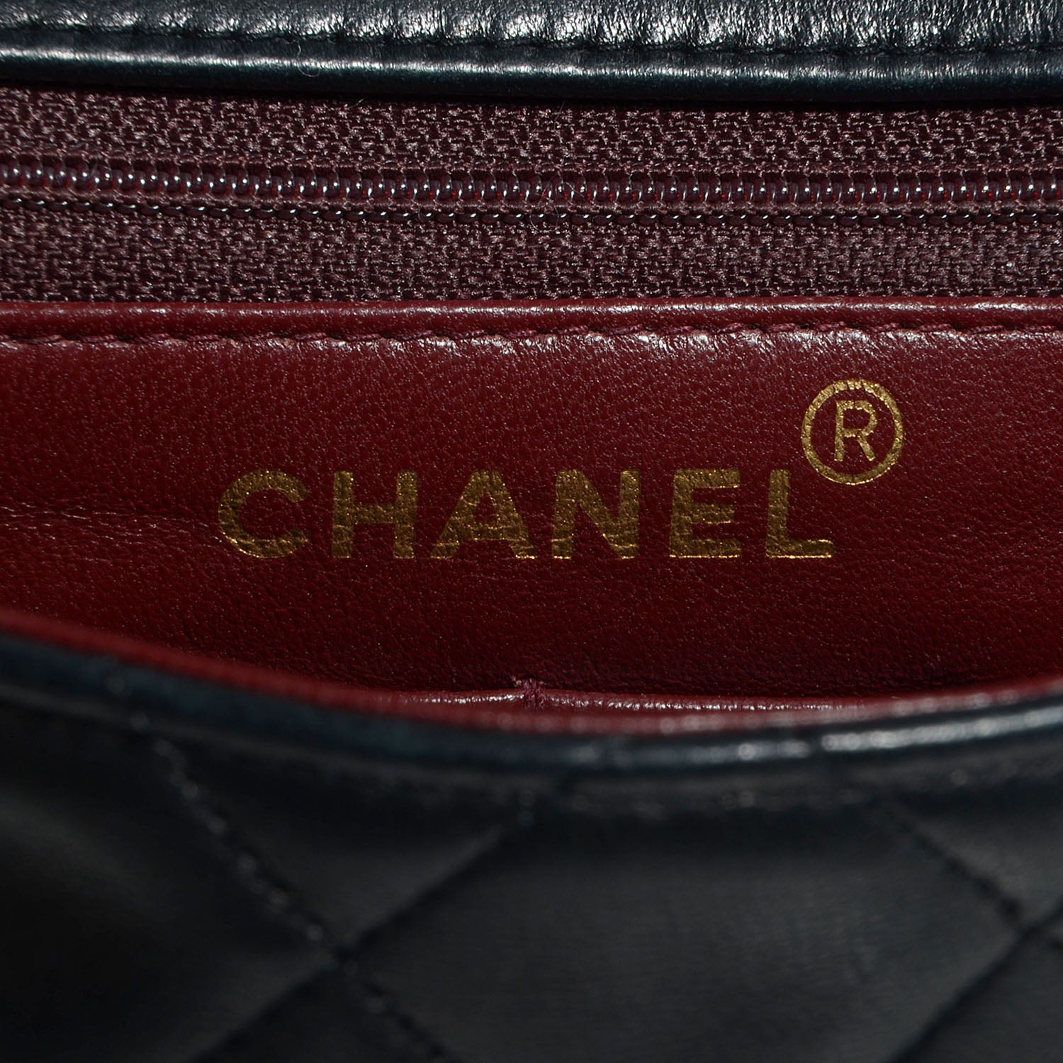 Chanel Lambskin Mini Square Flap Black 8 of 9