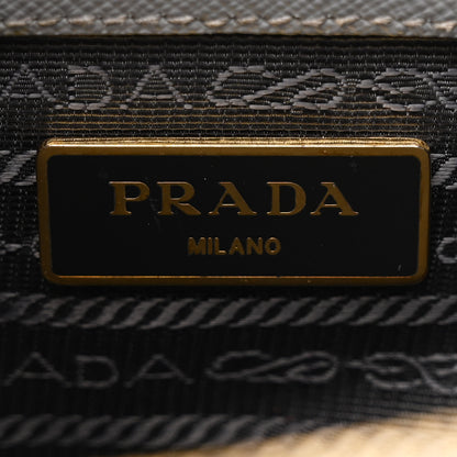 Prada Saffiano Lux Small Galleria Double Zip Tote Granito 6 of 13