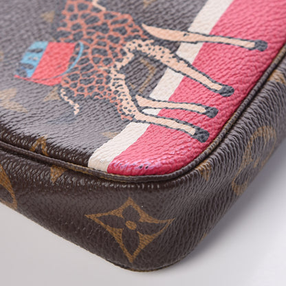 Louis Vuitton Monogram 2017 Christmas Animation Mini Pochette Accessories 8 of 9