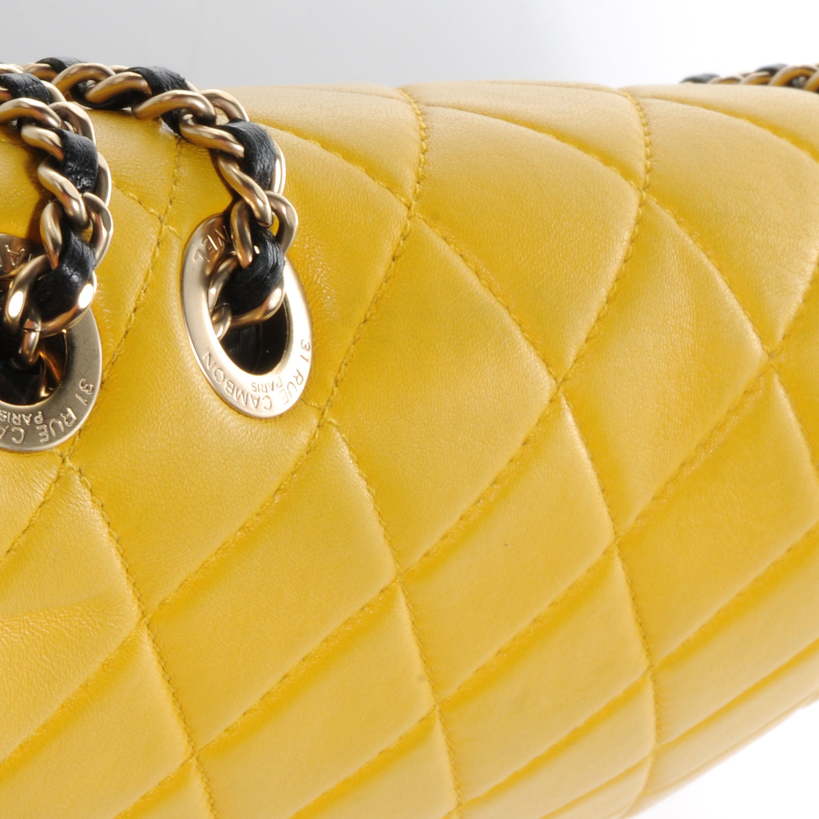 Chanel Lambskin Tri-Color Medium Graphic Flap 4 of 11