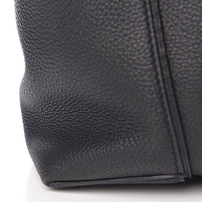 Louis Vuitton Veau Cachemire Soft Lockit MM Black 19 of 20