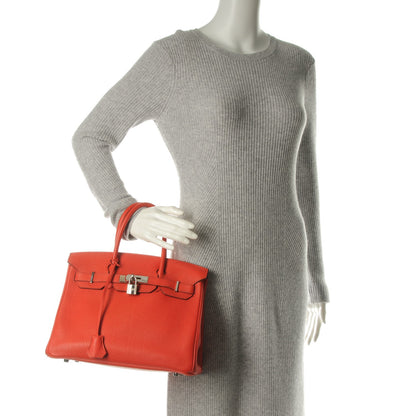 Hermes Togo Birkin 30 Capucine 2 of 27