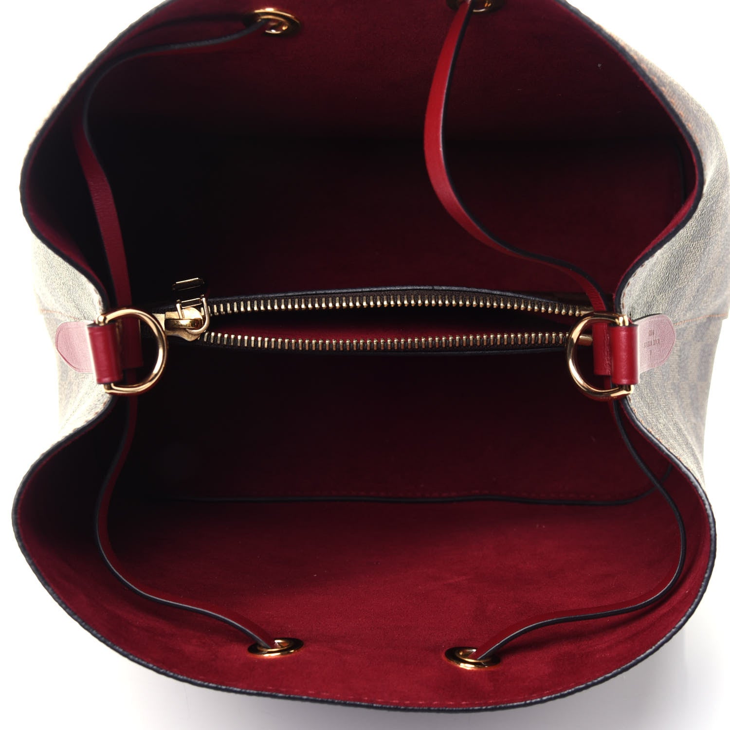 Louis Vuitton Damier Ebene Neonoe MM Cherry Berry 3 of 4