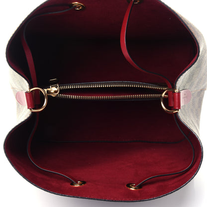 Louis Vuitton Damier Ebene Neonoe MM Cherry Berry 3 of 4