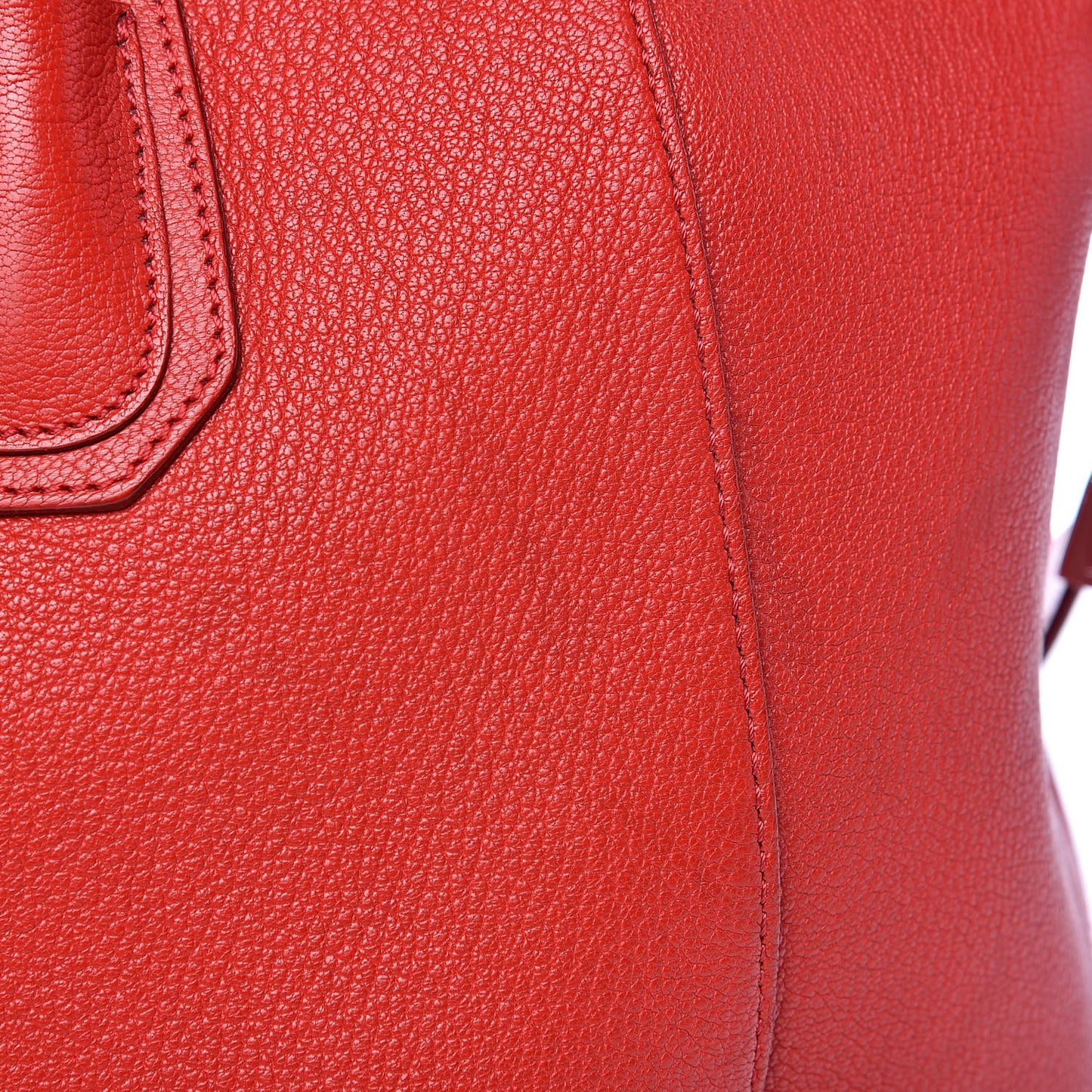 Sugar Goatskin Medium Antigona Red