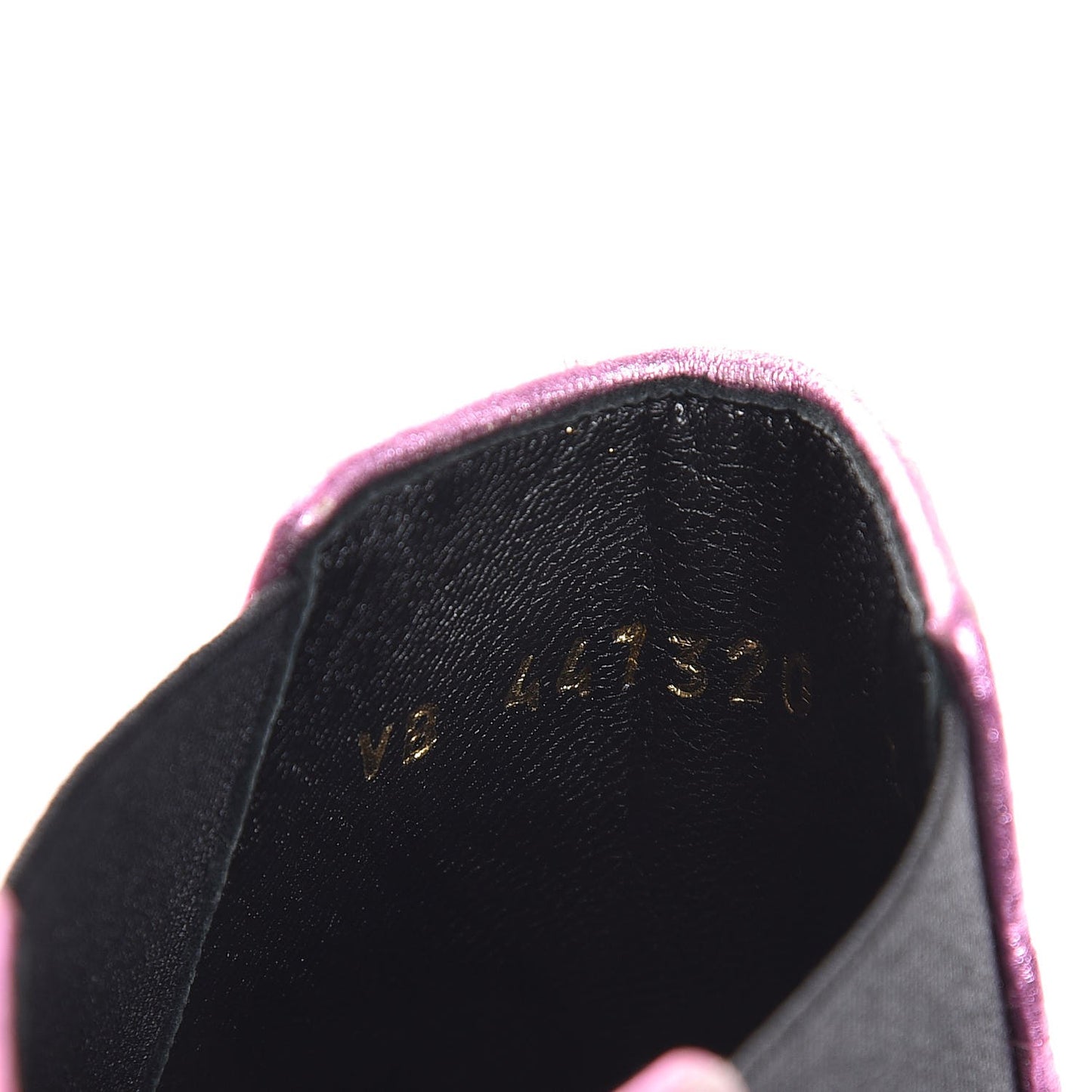 Metallic Glitter Calfskin Babies Chelsea 90 Ankle Boot 35.5 Pink