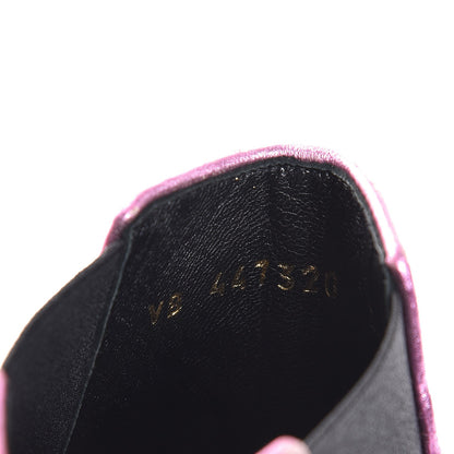 Saint Laurent Metallic Glitter Calfskin Babies Chelsea 90 Ankle Boot 35.5 Pink 8 of 10